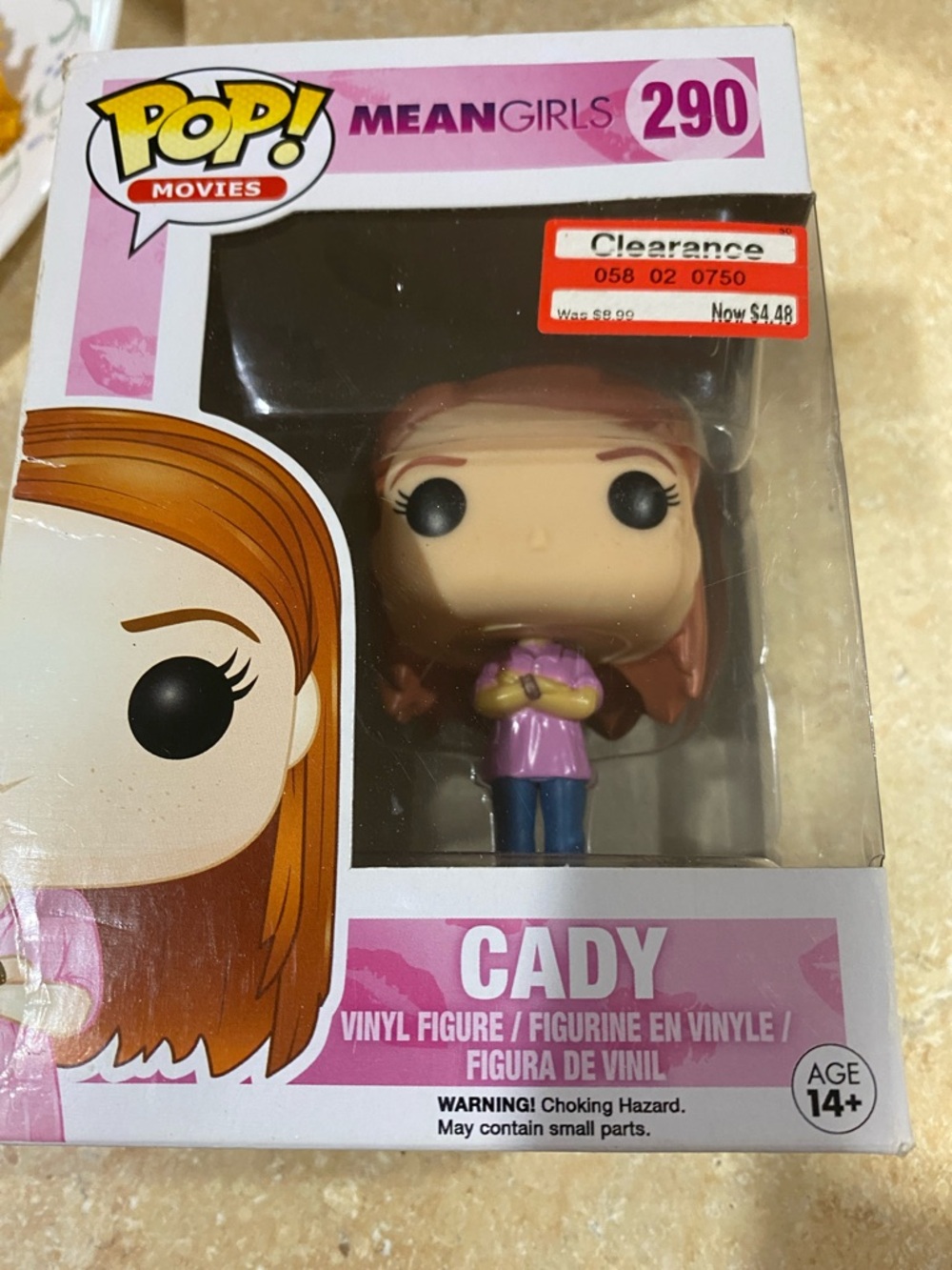 Funko POP! Movies: Cady #290 (Mean Girls) in box